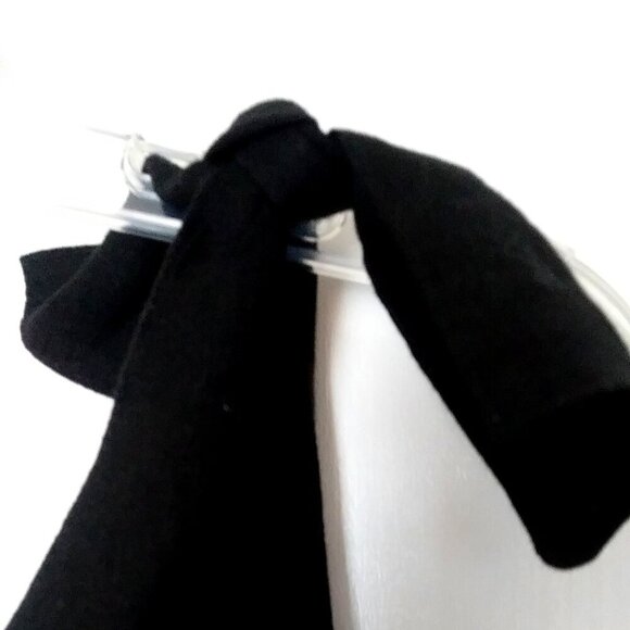 VITAMIN A Women's Marina Linen Wide-Leg Black Coverup Jumpsuit Size M - Picture 4 of 10